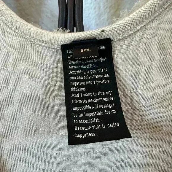 Vintage dress from Japan. Cotton/jersey with delicate ruching on bodice. - Picture 3 of 7